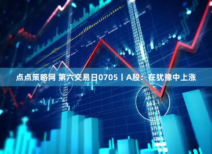 点点策略网 第六交易日0705丨A股：在犹豫中上涨